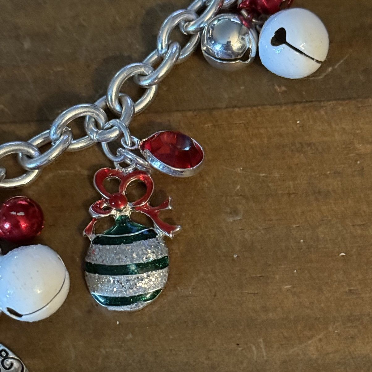 Other Silver tone Christmas charm necklace Size ONE SIZE - 7 Thumbnail