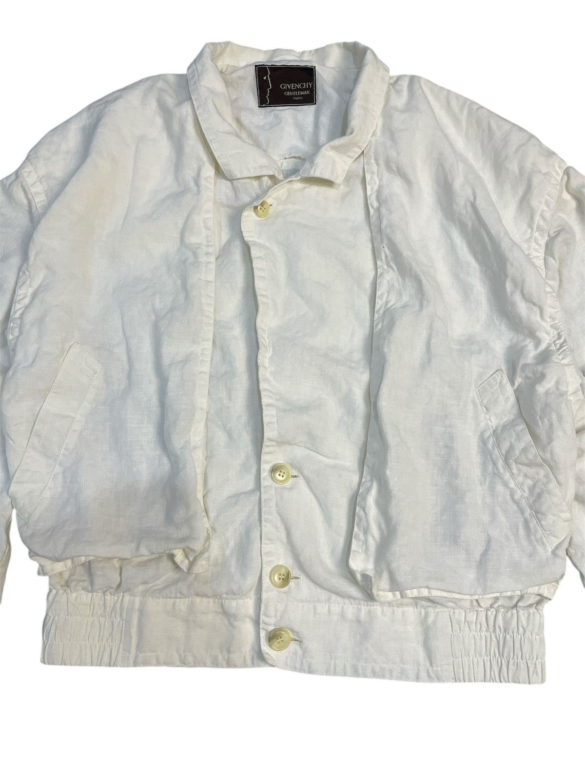 Givenchy Vintage era 1980s Givenchy Gentleman Bomber Style Jacket Size US L / EU 52-54 / 3 - 3 Thumbnail