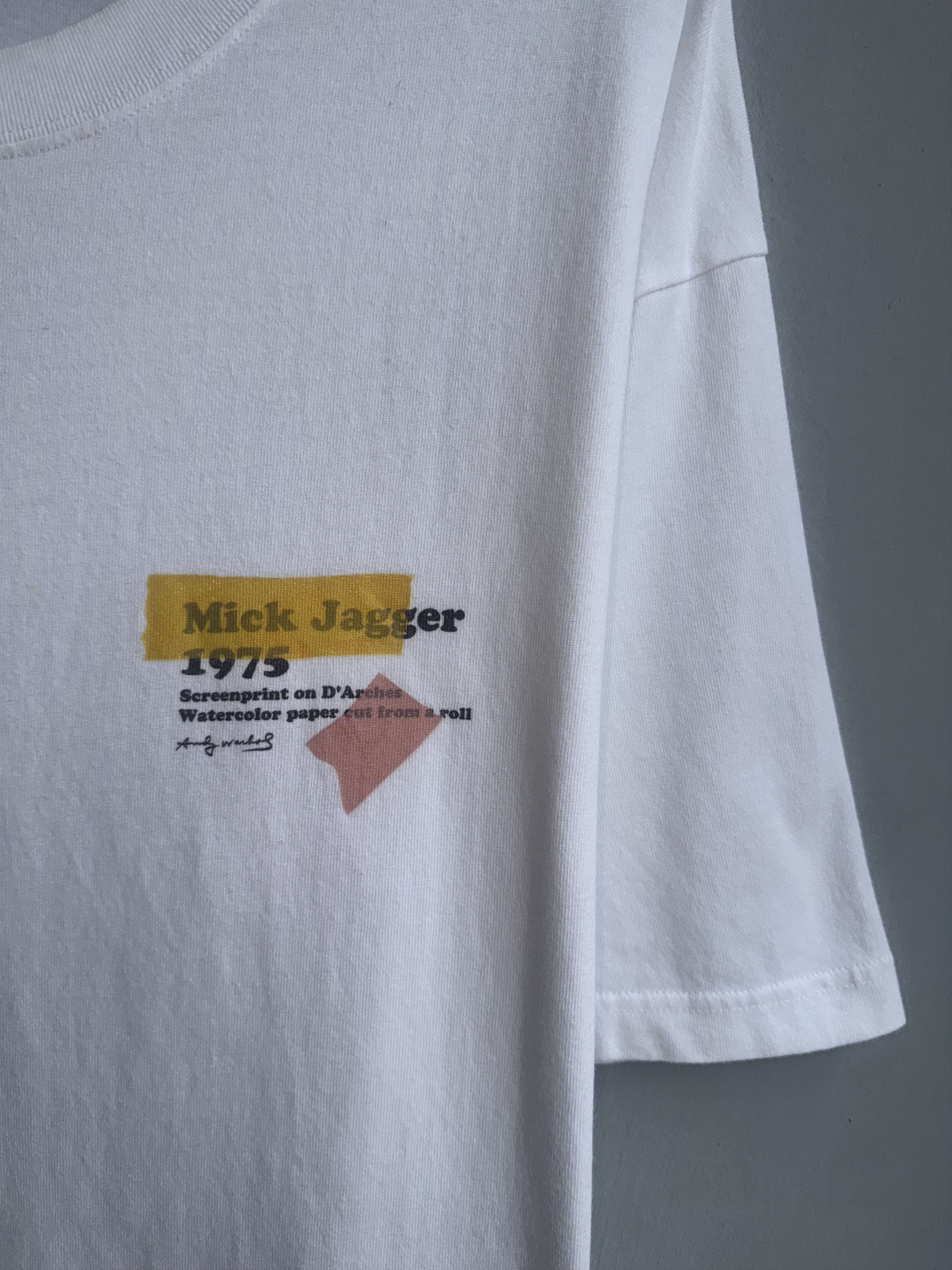 Andy Warhol × The Rolling Stones × Uniqlo Mick Jagger The Rolling Stones Andy Warhol Uniqlo Shirt Size US XL / EU 56 / 4 - 3 Thumbnail
