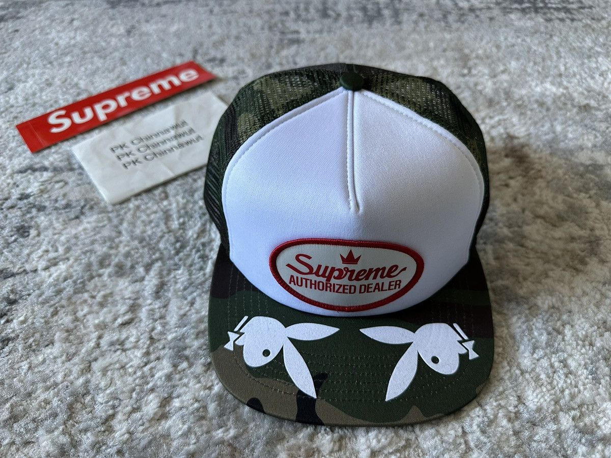 Playboy × Supreme Supreme x Playboy Mesh Back 5-Panel SS26/W3 Size ONE SIZE - 8 Thumbnail