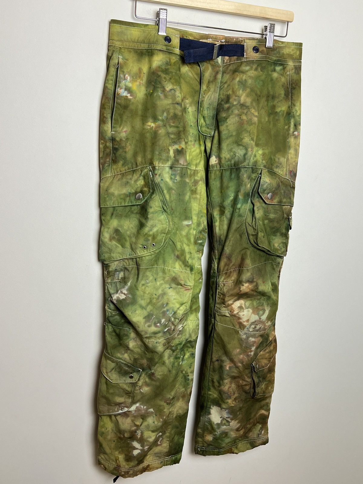 Polo Ralph Lauren ralph lauren tie dye cargo camo multipocket army pants Size US 33 - 10 Thumbnail