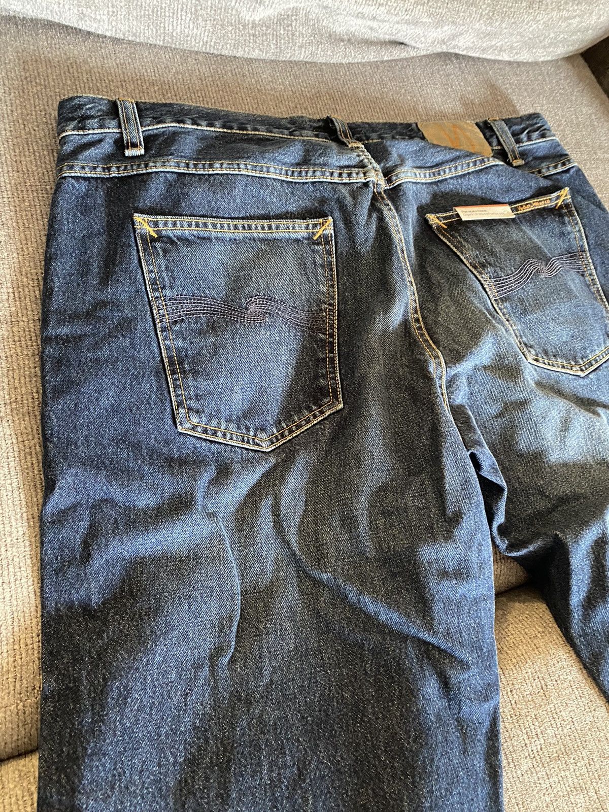Nudie Jeans Nudie Jeans Gritty Jackson Blue Soil 36x34 NEW Size US 36 / EU 52 - 12 Thumbnail