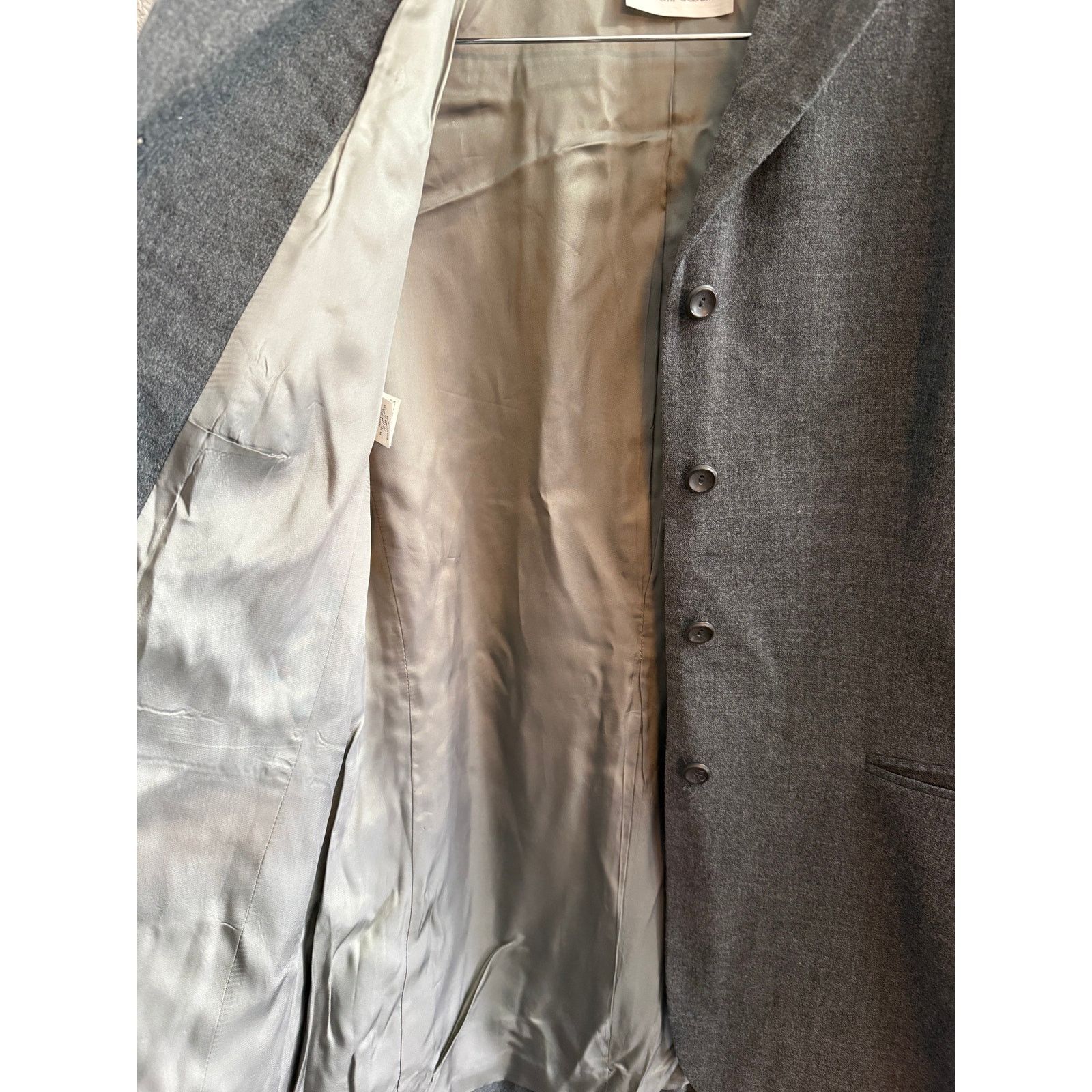 Alberta Ferretti Womens Philosophy by Alberta Ferretti Cashmere Blazer Size M / US 6-8 / IT 42-44 - 3 Thumbnail