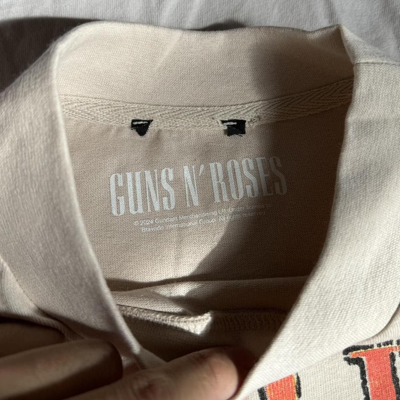 Band Tees × Guns N' Roses Guns N Roses Band Graphics Cream Tee Shirt Size US L / EU 52-54 / 3 - 5 Thumbnail