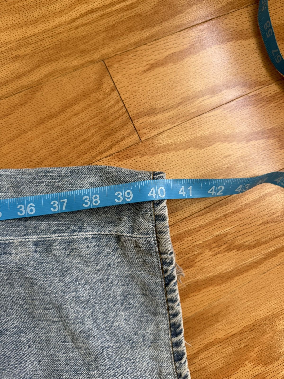 Our Legacy Our Legacy Vast Cut Rider Wash Denim Jeans Size US 32 / EU 48 - 8 Thumbnail