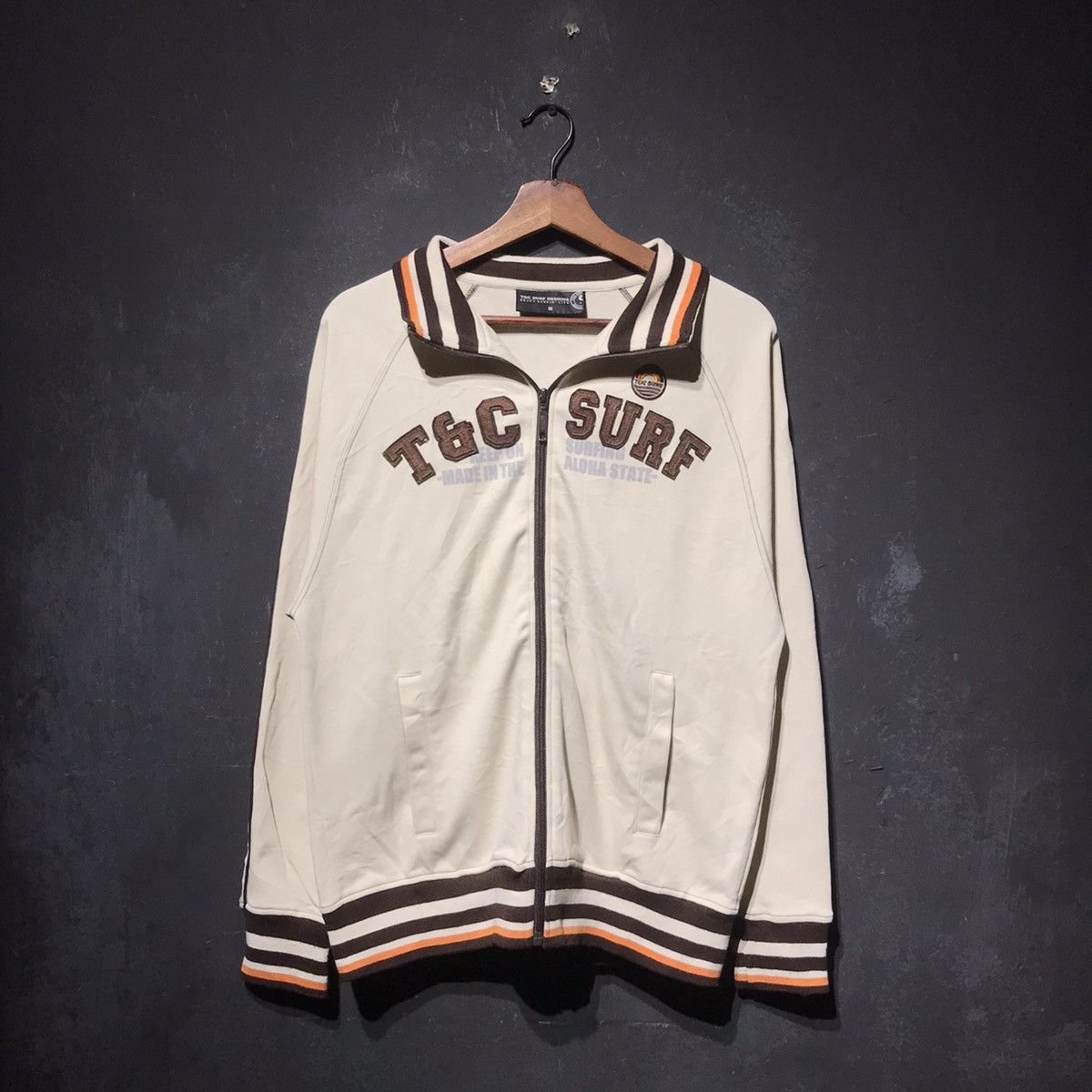 Vintage y2k T&C Surf Zipper Sweater Jacket