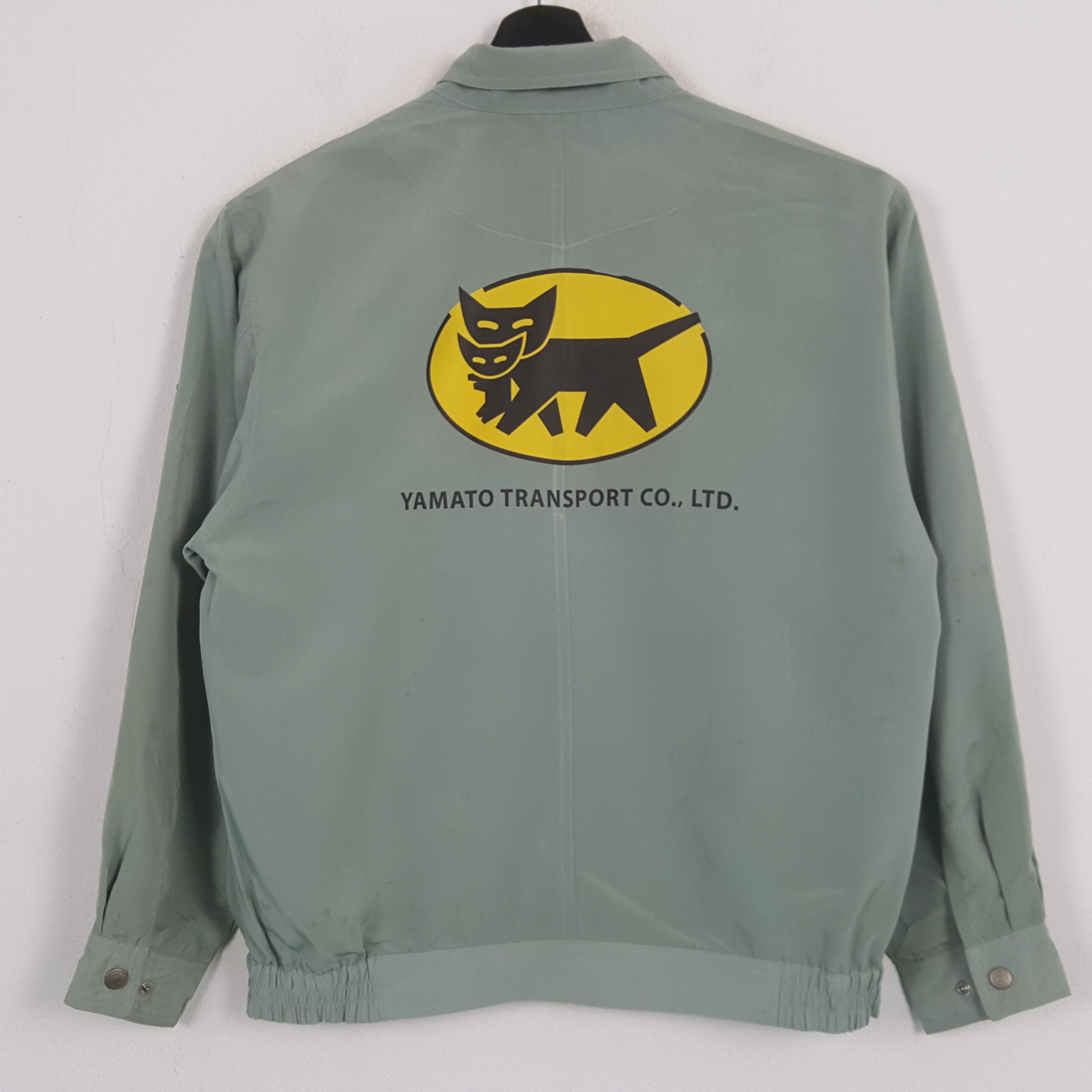 Vintage YAMATO TRANSPORT Japanese Workwear Custom Jacket C290N11 Size US M / EU 48-50 / 2 - 1 Thumbnail