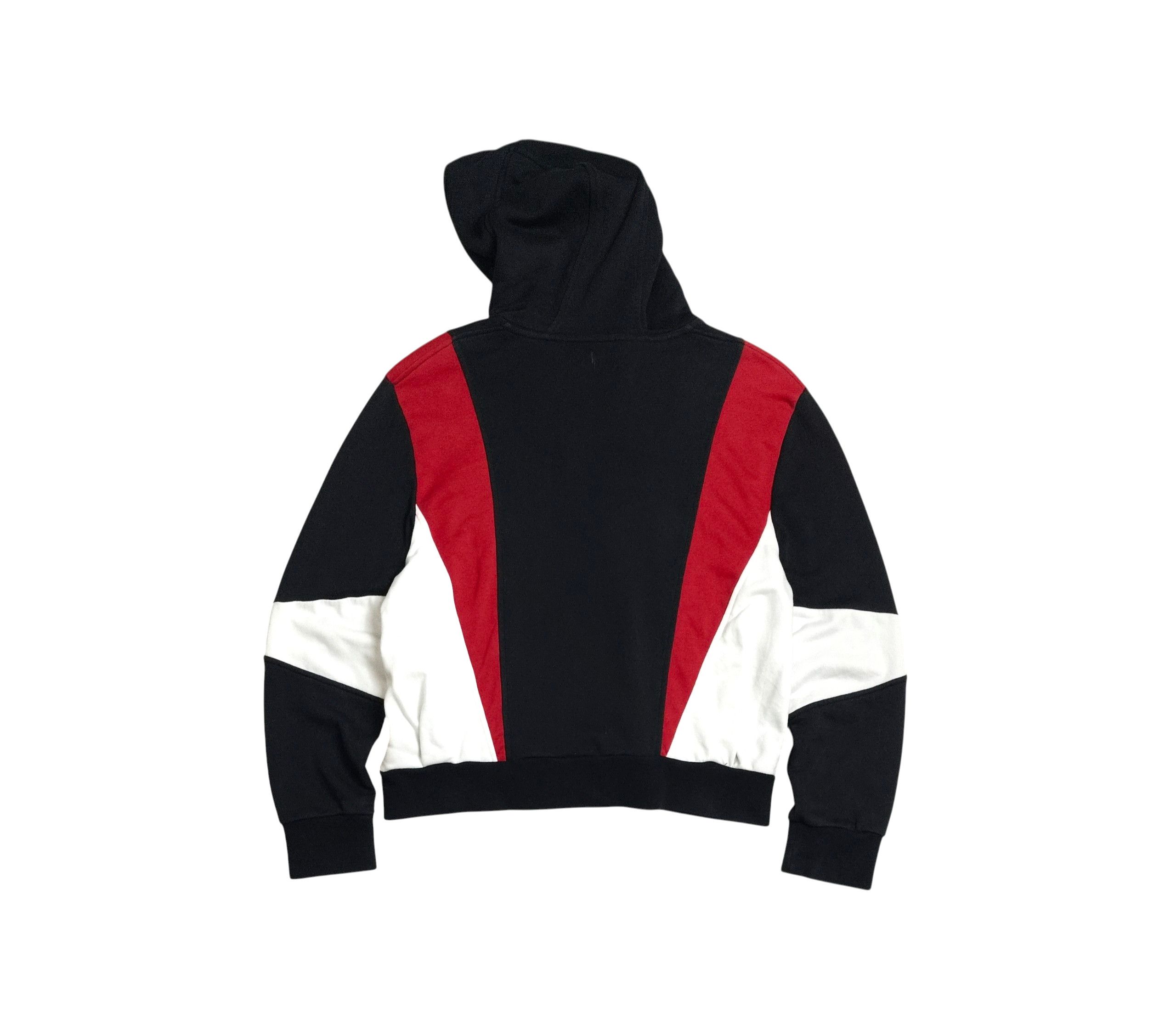 Neil Barrett Neil Barrett Black Panelled Modernist Retro Hoodie Size US S / EU 44-46 / 1 - 10 Thumbnail