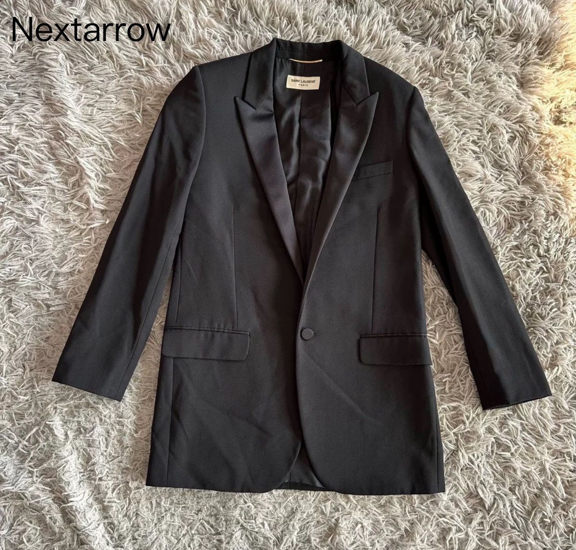 Saint Laurent Paris × Yves Saint Laurent Saint Laurent SLP 17SS black suit jacket2412-Nextarrow Size XS / US 0-2 / IT 36-38 - 1 Thumbnail