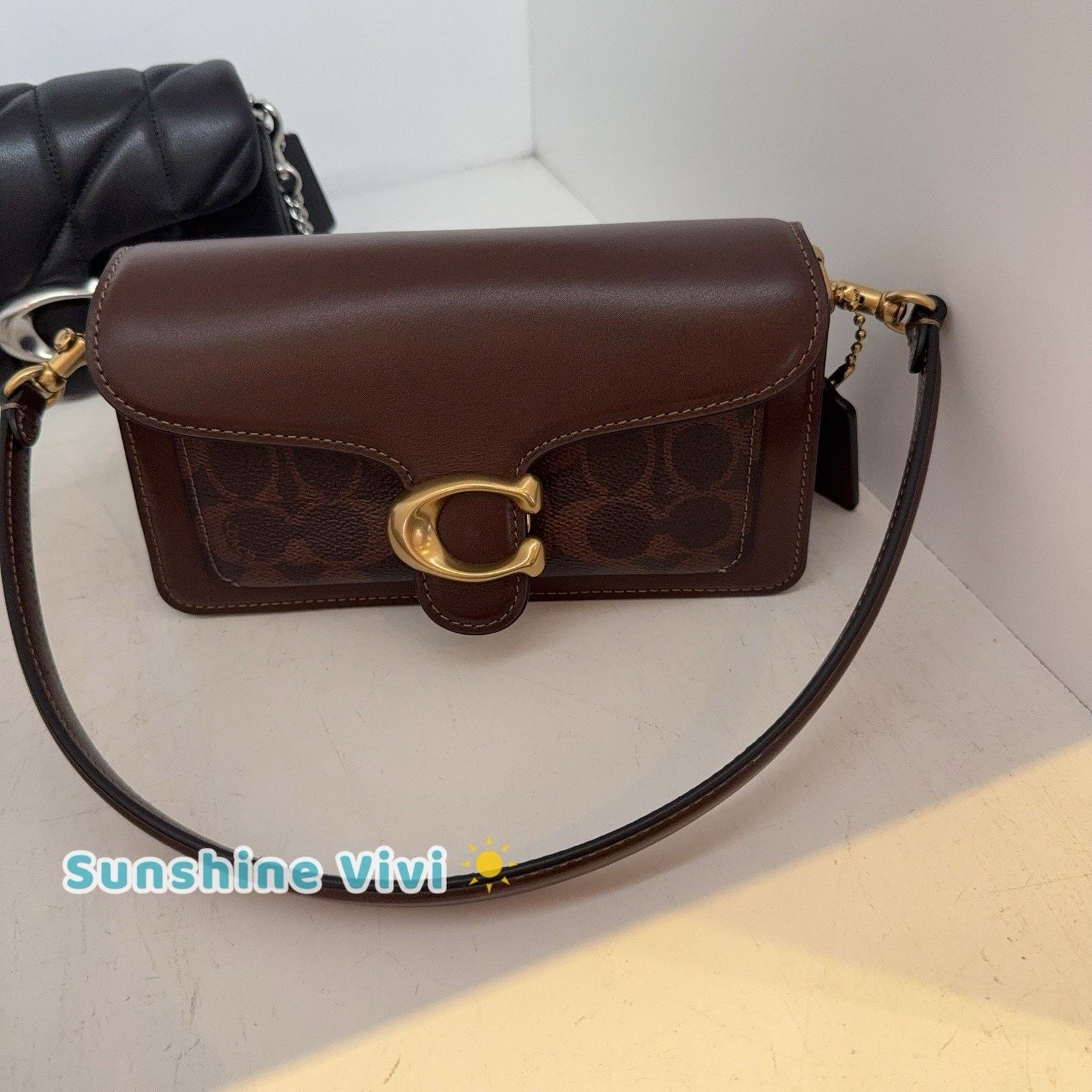 Coach NWT Coach Tabby Shoulder Bag 20 Canvas CY200 Brass/Maple Size ONE SIZE - 2 Thumbnail