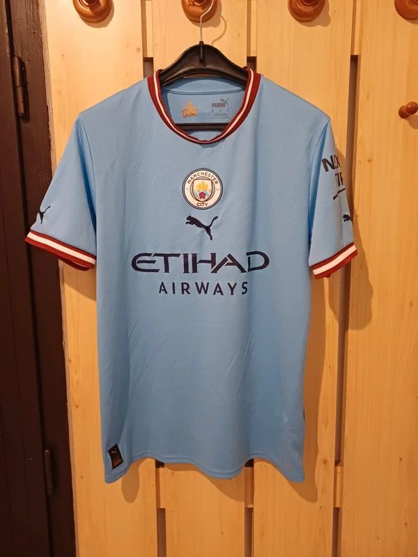 Puma Puma Manchester City 2022/23 home jersey Size US M / EU 48-50 / 2 - 1 Thumbnail