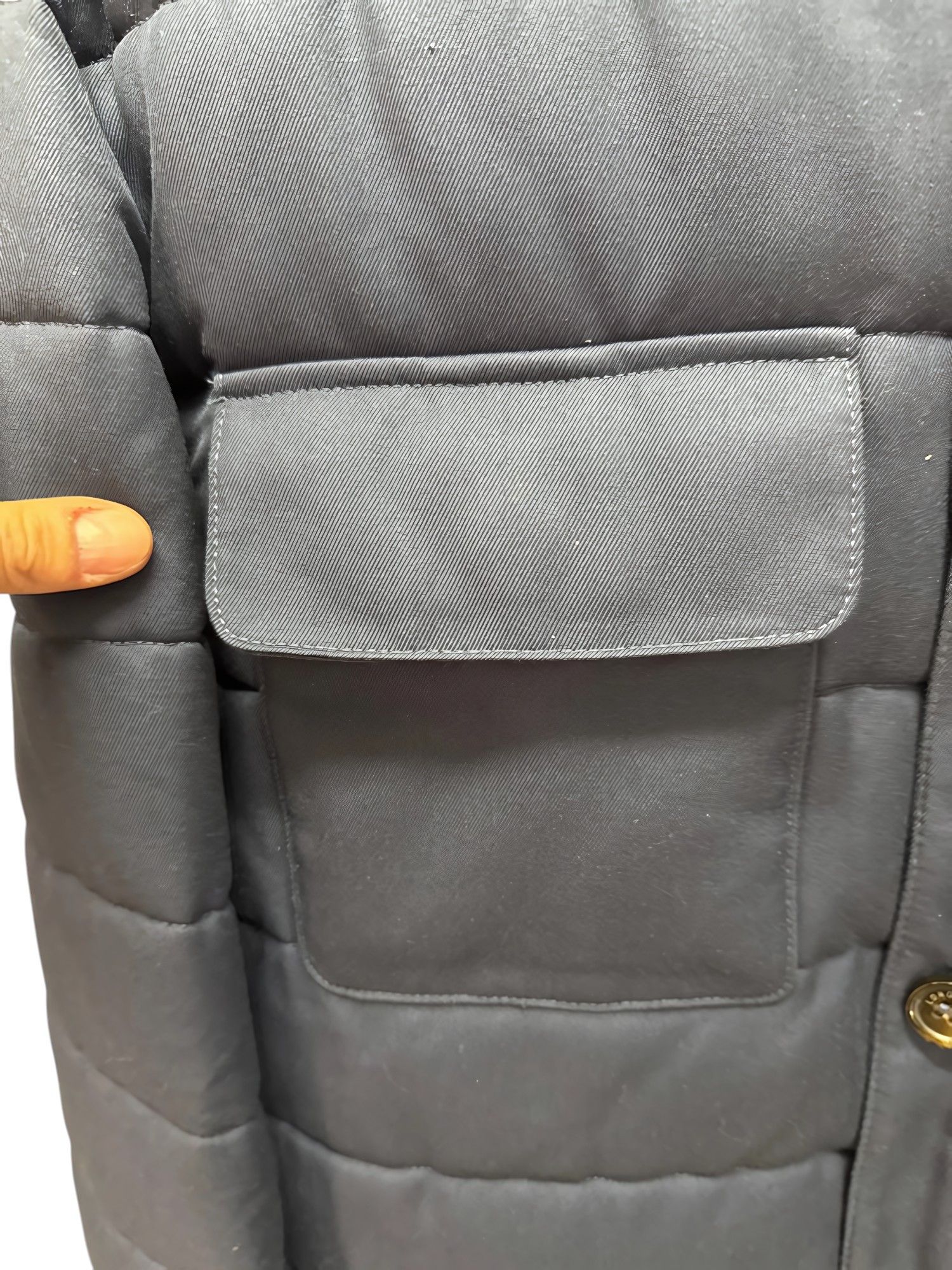 QUILTED SILK OVERSHIRT