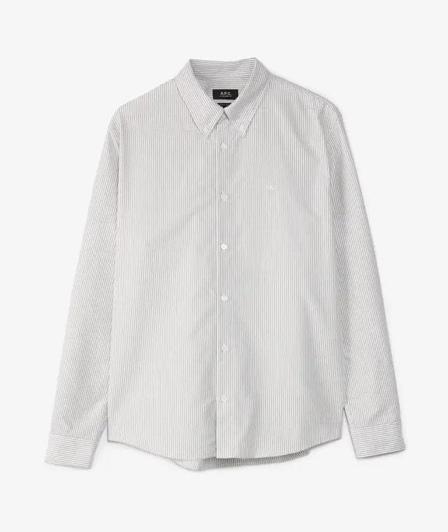 A.P.C. o1mle1125 Greg Shirt in Multicolor Size US M / EU 48-50 / 2 - 1 Thumbnail