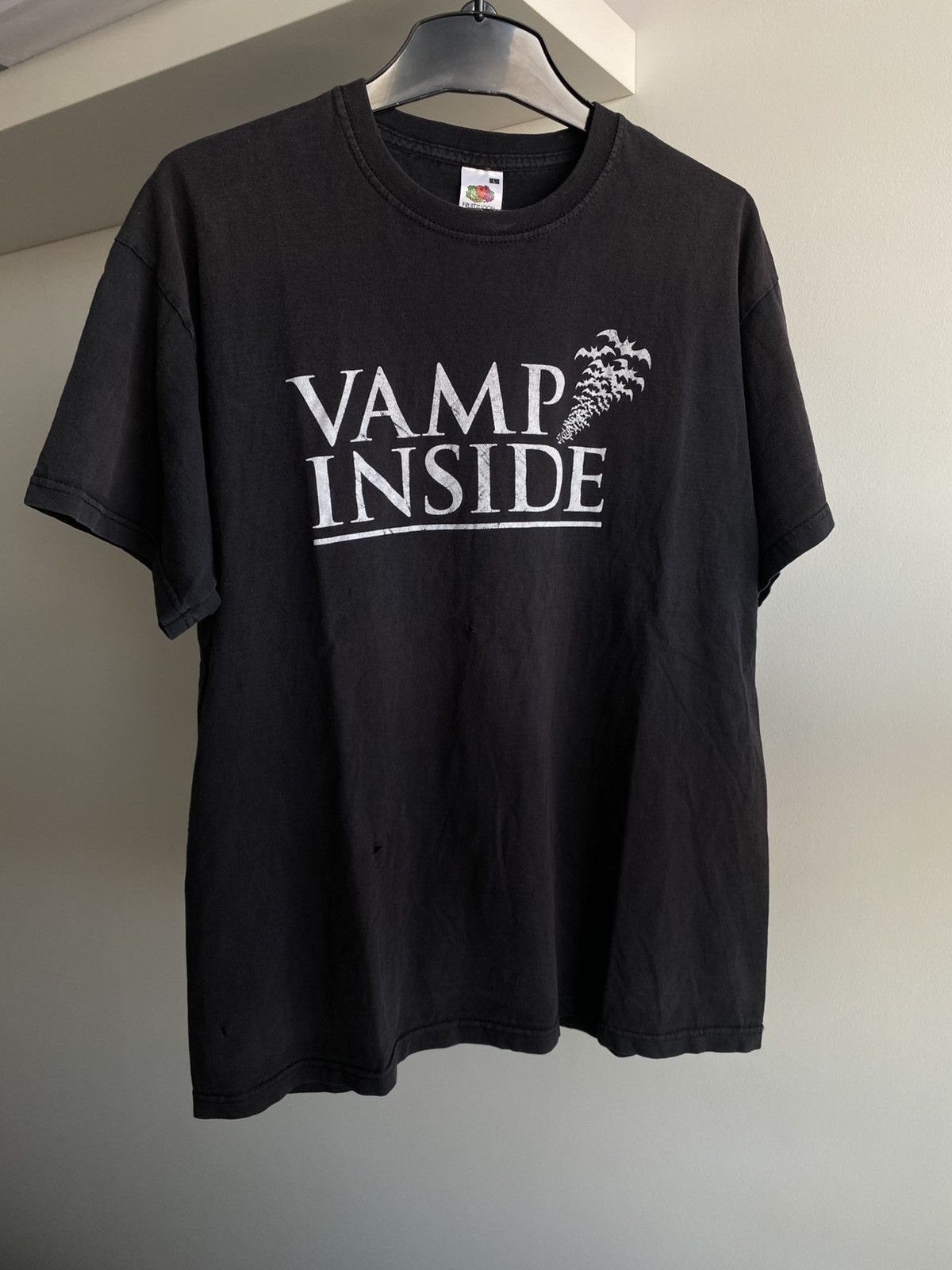 Japanese Brand × Playboi Carti × Vintage Vamp Inside L Playboi Carti Tee distressed washed y2k opium Size US L / EU 52-54 / 3 - 1 Thumbnail