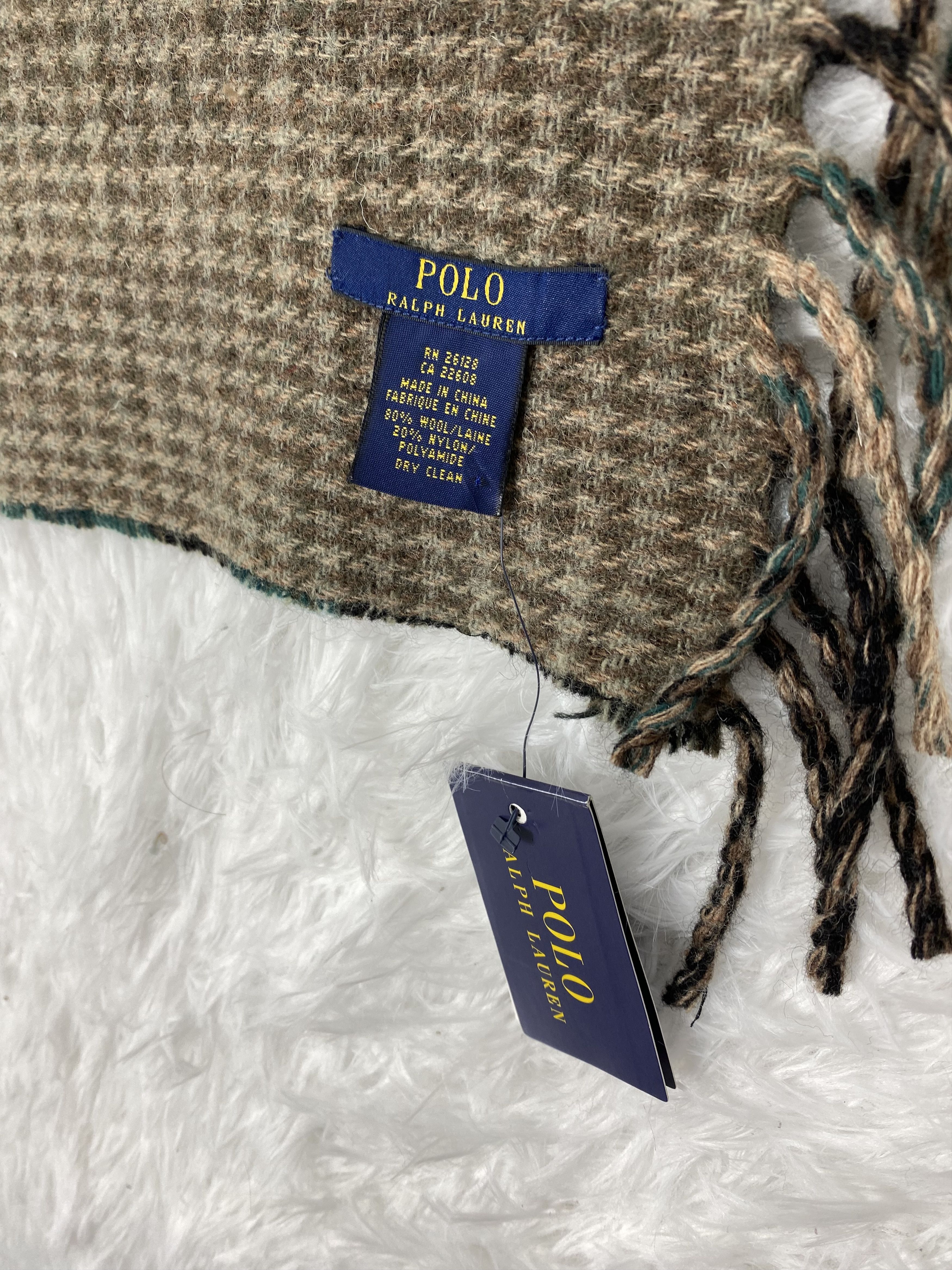 Polo Ralph Lauren Vintage Polo Ralph Lauren Scarf / Muffler Neckwear PM0030 Size ONE SIZE - 2 Thumbnail