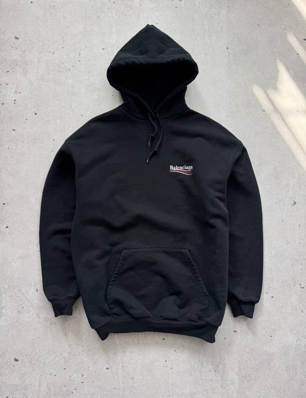 Balenciaga Balenciaga Political Campaign Logo Hoodie Black Oversized S Size US S / EU 44-46 / 1 - 4 Thumbnail
