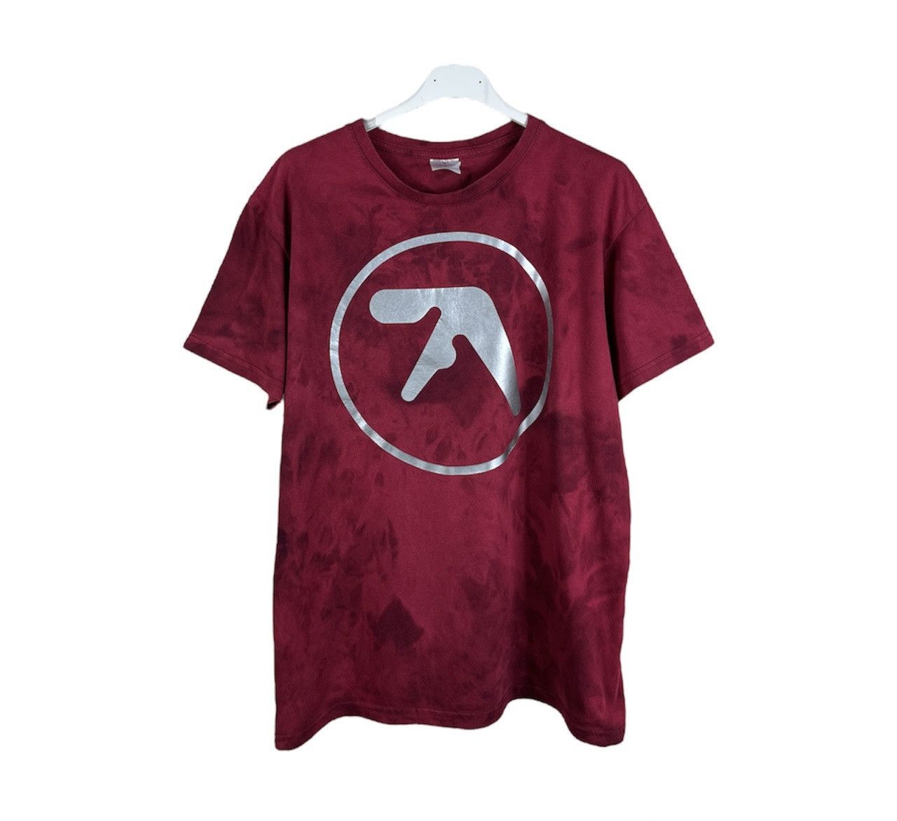 Band Tees × Vintage Vintage Aphex Twin 90s y2k silver logo tee tshirt distressed Size US M / EU 48-50 / 2 - 1 Thumbnail
