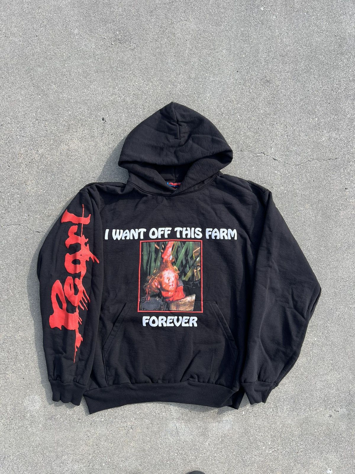 A24 × Online Ceramics Online Ceramics x A24 Pearl Movie Hoodie *RARE* Size US XL / EU 56 / 4 - 1 Thumbnail