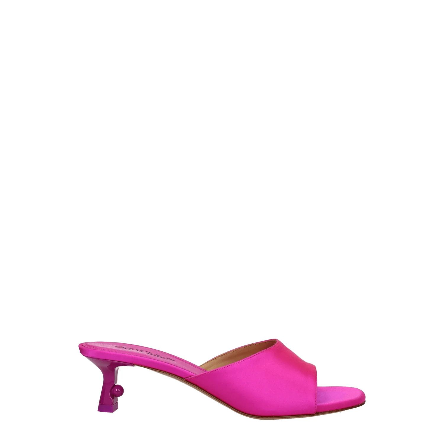 Off-White ob1o1e1124 Satin Sandals in Fuchsia Size US 6 / IT 36 - 1 Thumbnail