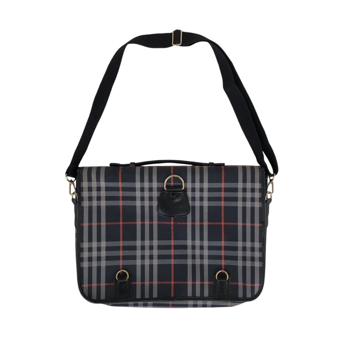 Burberry Burberrys Checked Novacheck Documents Bag Size ONE SIZE - 6 Thumbnail