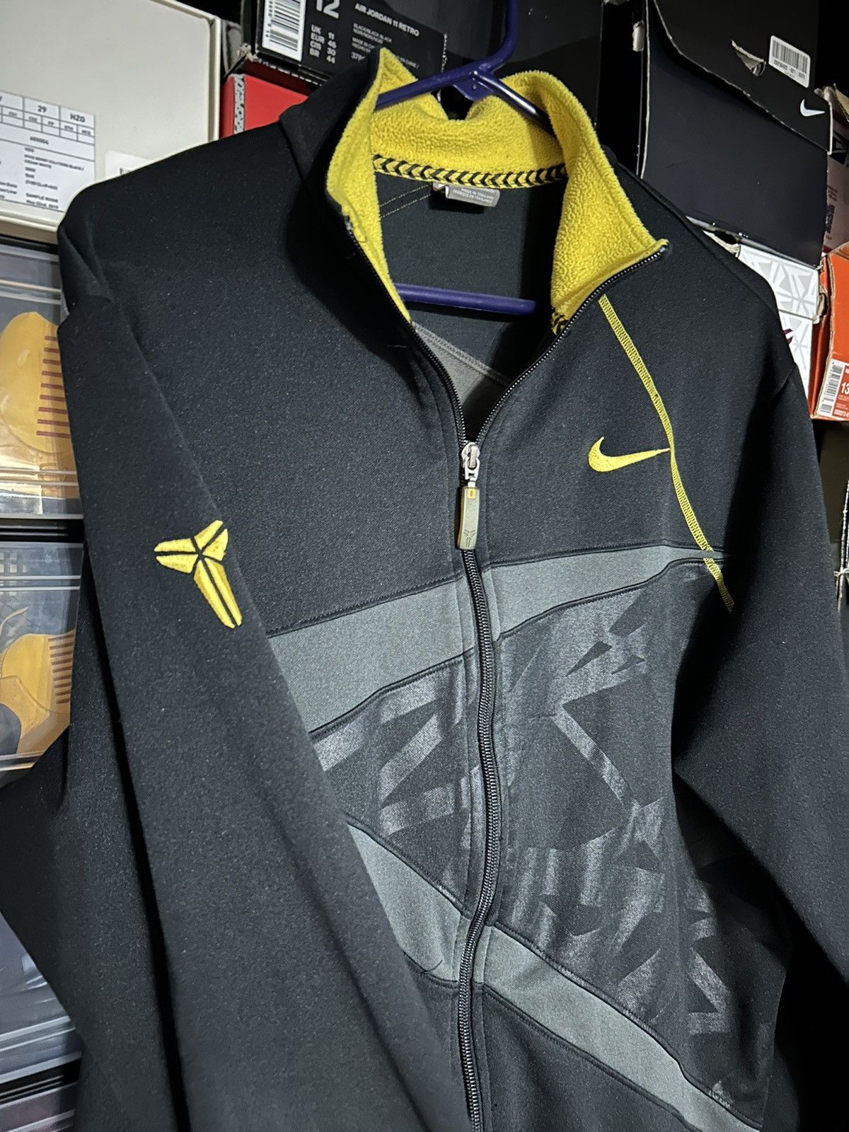 Nike Nike Kobe Mamba Vintage Gray Tag Track Jacket size Large Size US L / EU 52-54 / 3 - 2 Thumbnail