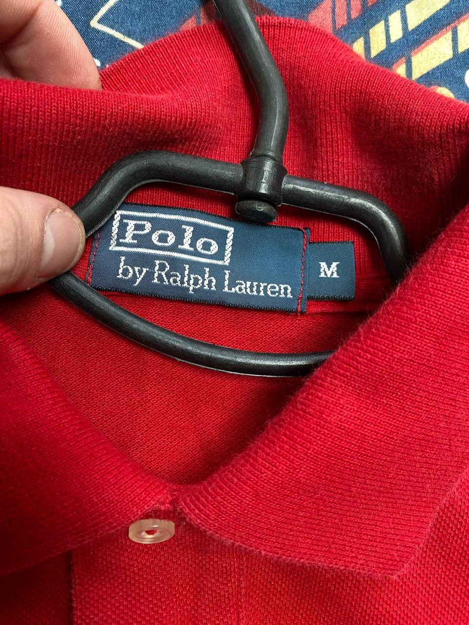 Polo Ralph Lauren × Vintage Vintage 90s Polo Ralph Laurent Rugby T-shirt Size US M / EU 48-50 / 2 - 2 Thumbnail
