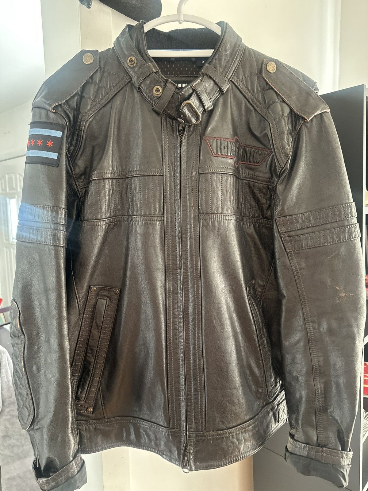 Harley Davidson Medium Harley Davidson Brown Leather Jacket Size US M / EU 48-50 / 2 - 2 Thumbnail