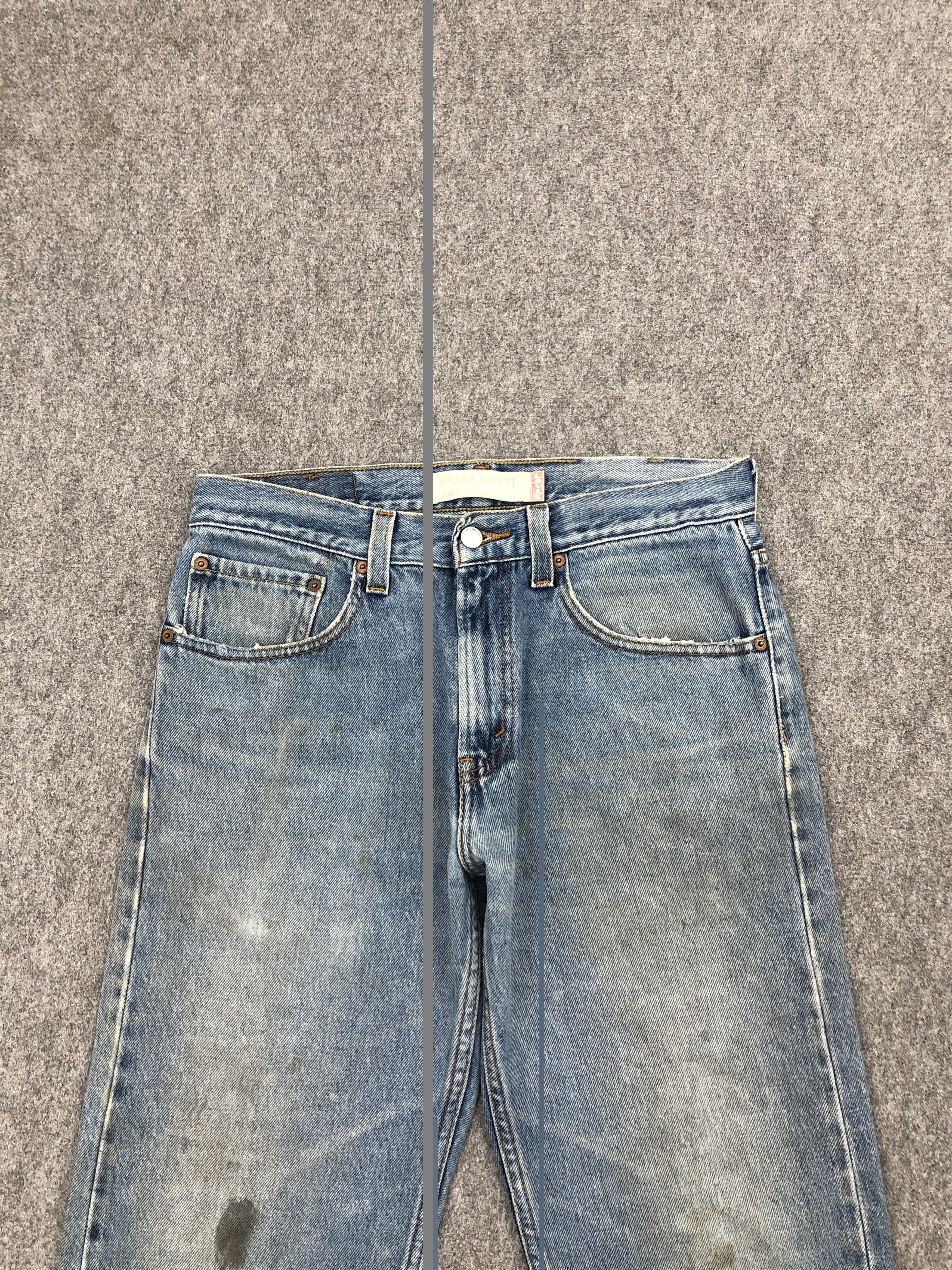 Vintage Levis 501 Faded Blue Jeans