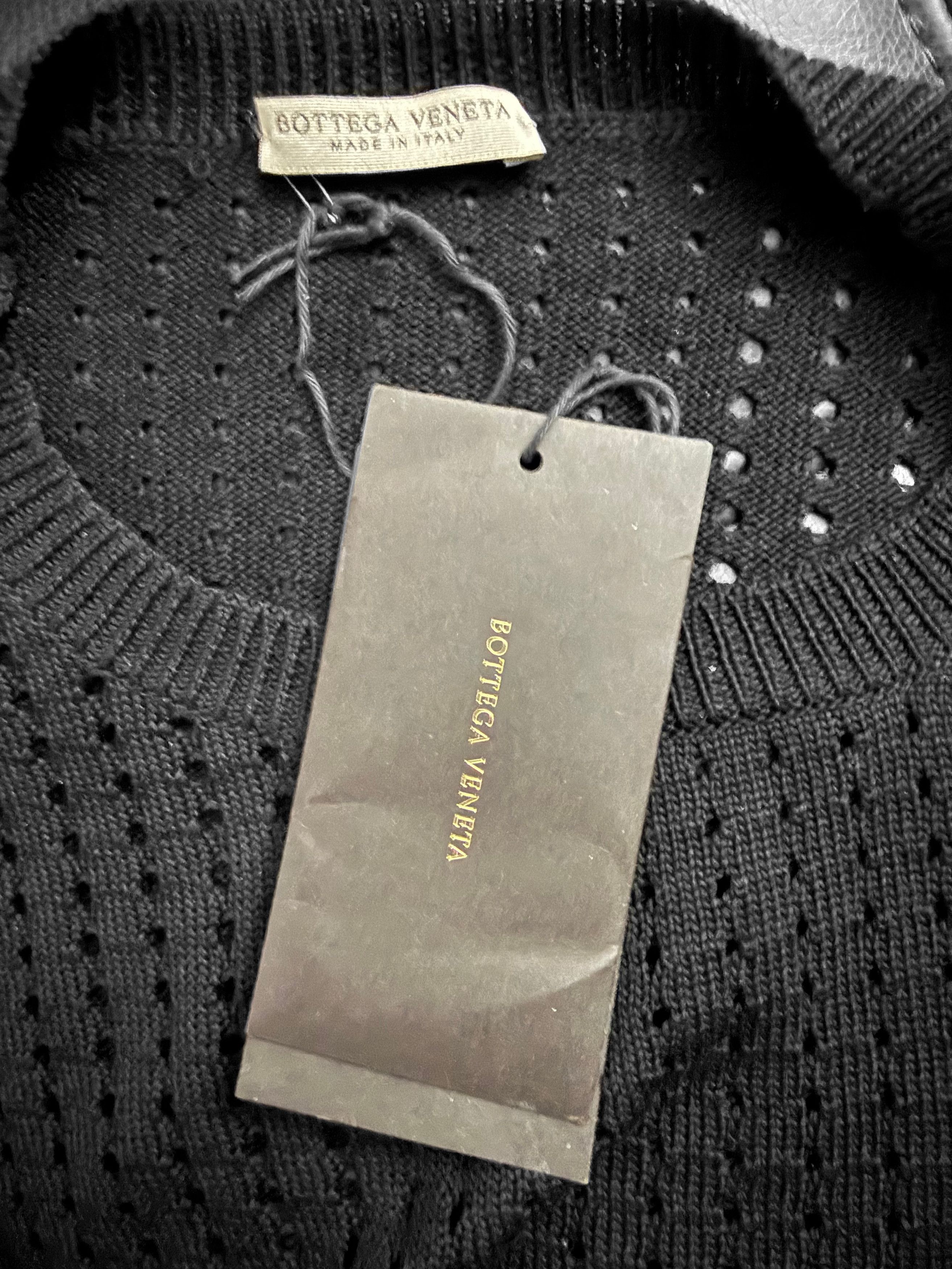 Bottega Veneta Rare 100% Silk Pointelle Grail Size US L / EU 52-54 / 3 - 9 Thumbnail