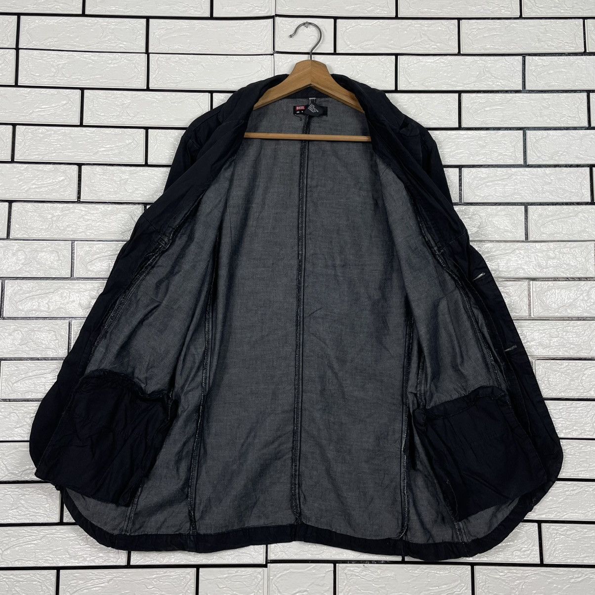 Diesel Diesel Black Casual Jacket Size US M / EU 48-50 / 2 - 11 Thumbnail