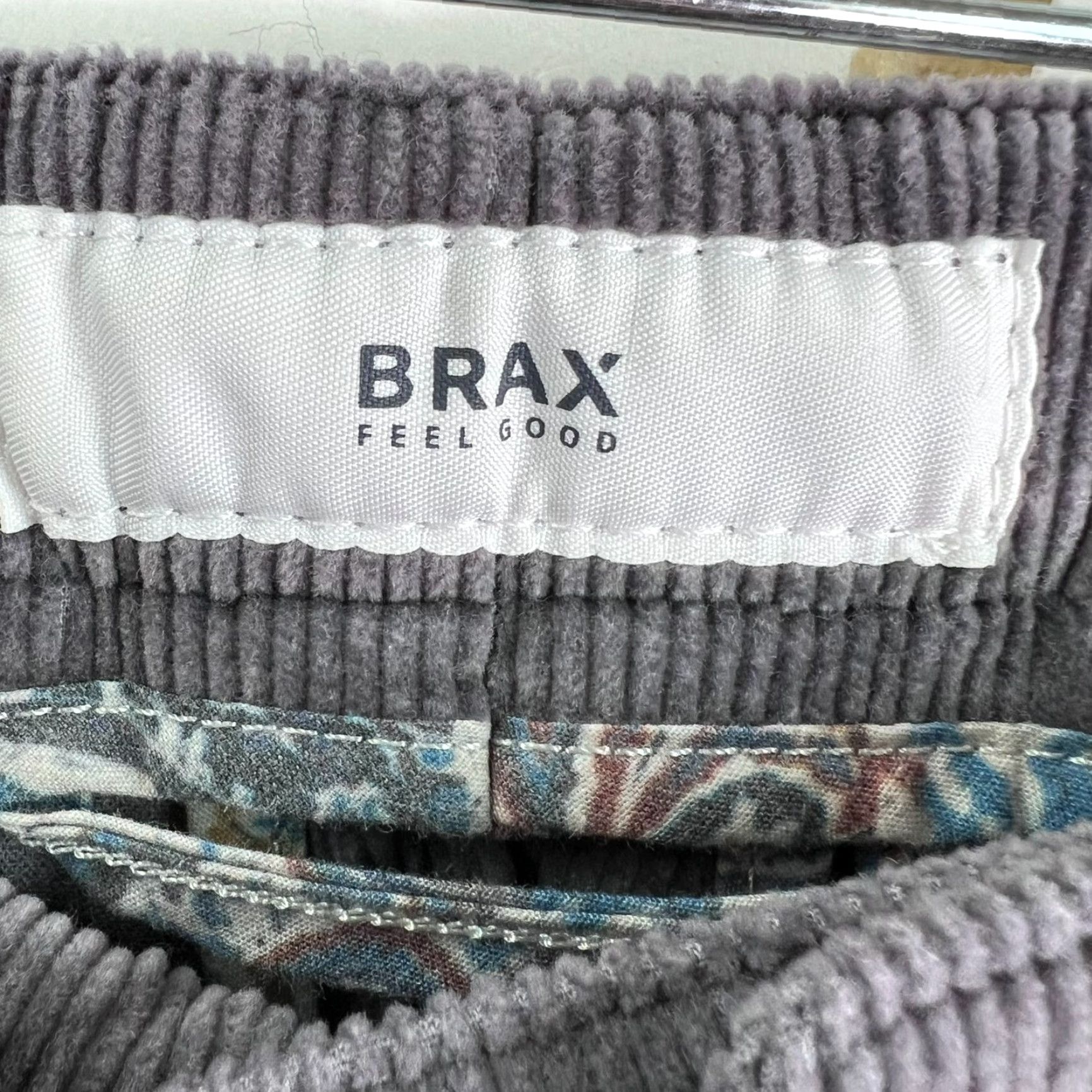 BRAX VINTAGE Brax Chuck Pete Modern Fit Stretch Corduroy Pants Mens 40 Gray 90s Classic Casual Formal Size US 40 / EU 56 - 4 Thumbnail