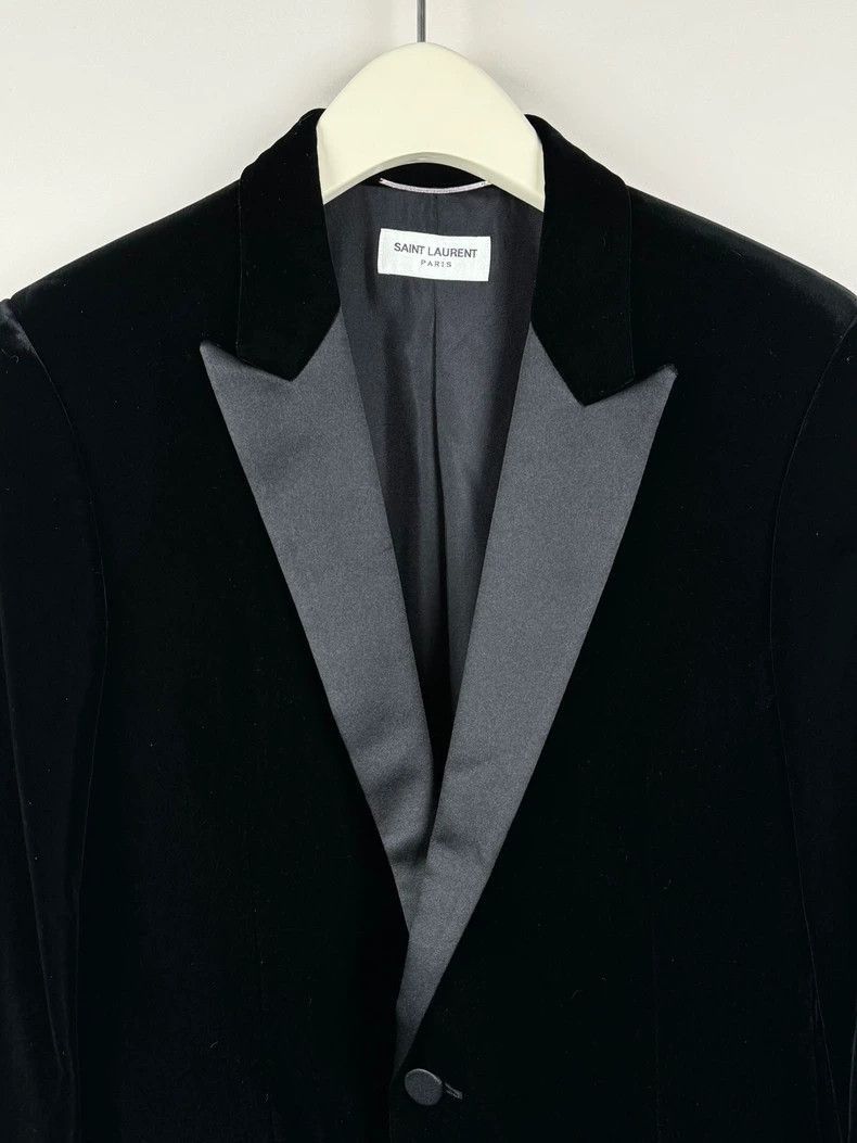 Saint Laurent Paris Saint Laurent Paris Velvet smoking suit-2506 Size US S / EU 44-46 / 1 - 3 Thumbnail
