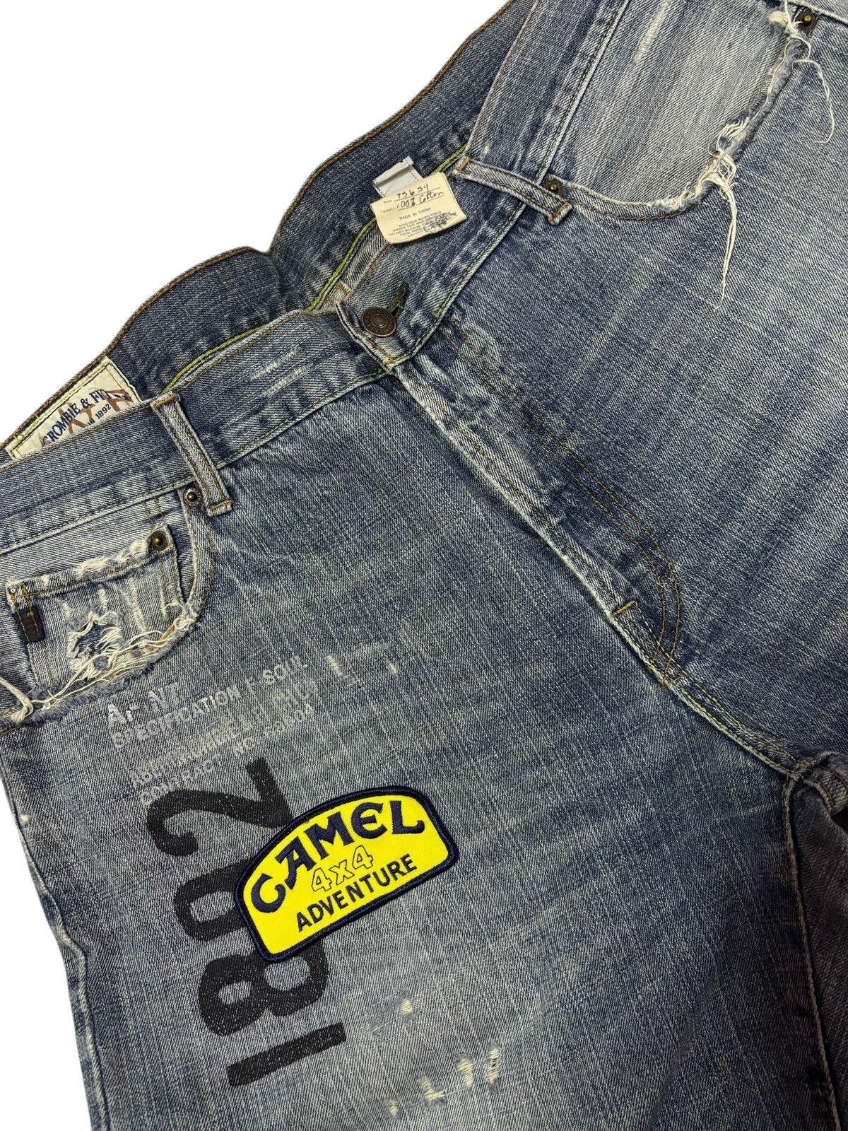 Abercrombie & Fitch Vtg Abercrombie & Fitch Capri Jeans Size US 38 / EU 54 - 3 Thumbnail
