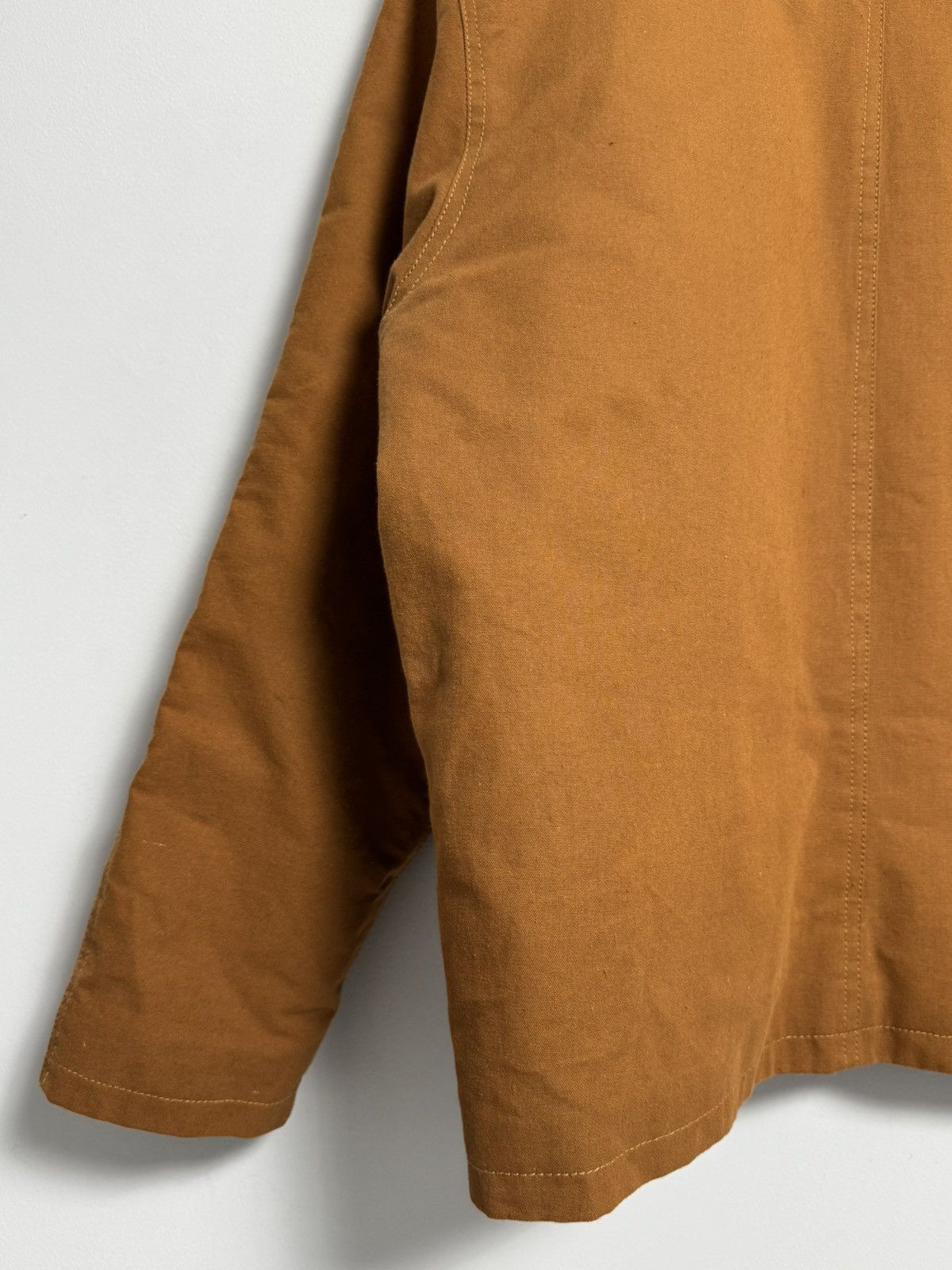 Carhartt CARHARTT Detroit Mens Reworked Canvas Vintage Camel Bomber Size US M / EU 48-50 / 2 - 15 Thumbnail