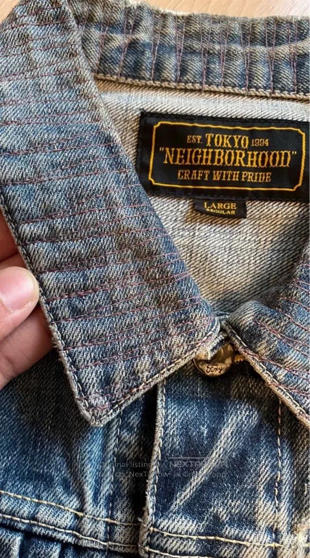 Neighborhood Neighborhood Denim Jacket, Jacket Size US L / EU 52-54 / 3 - 3 Thumbnail