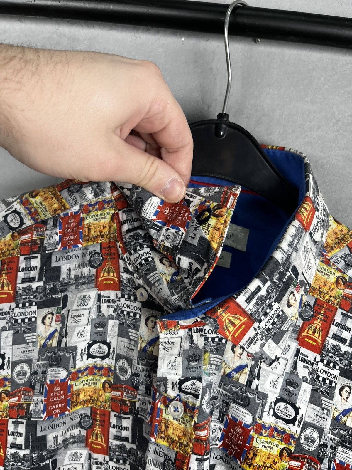 Other Claudio lugli London button shirt Size US XL / EU 56 / 4 - 7 Thumbnail