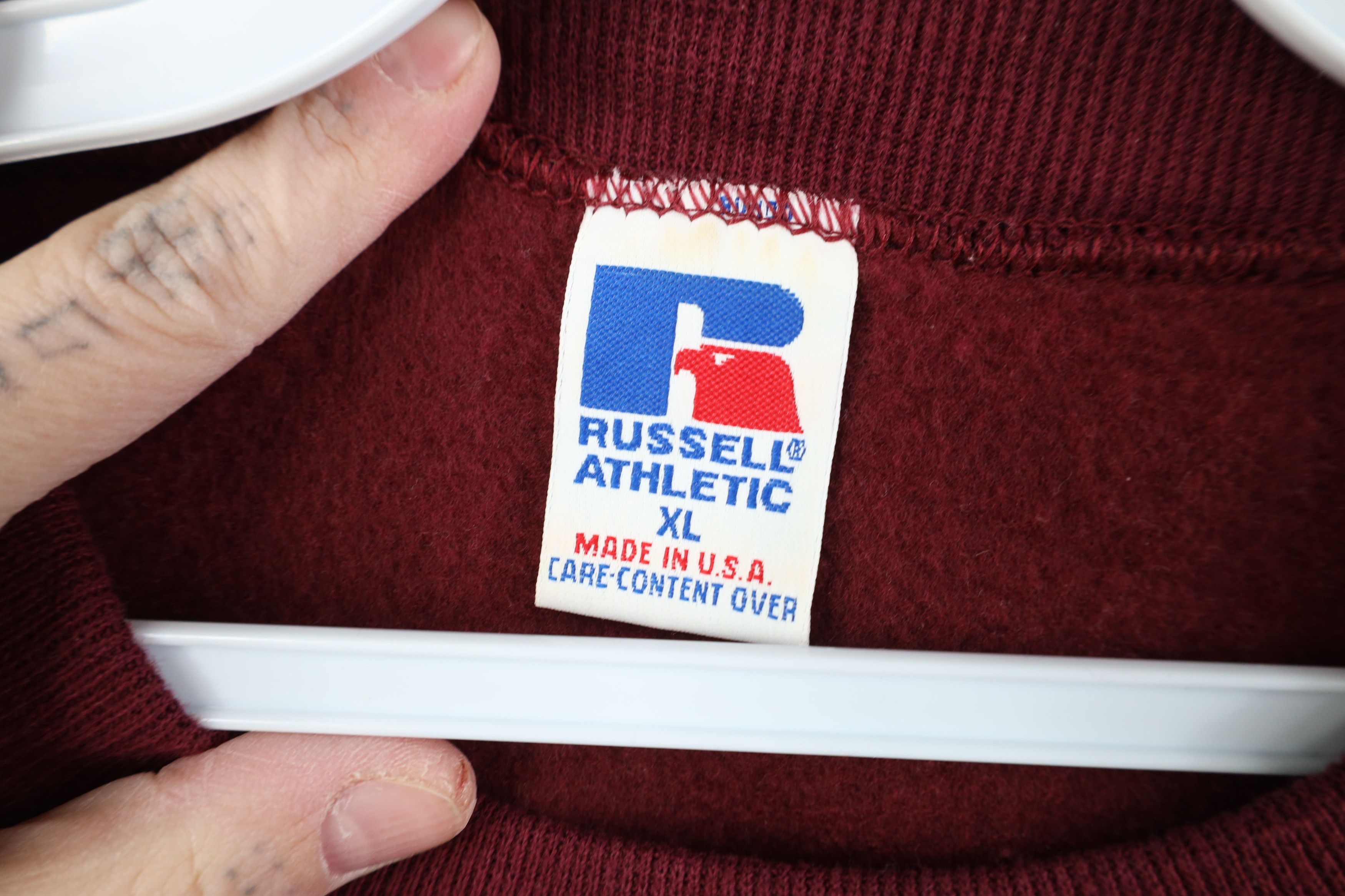 Russell Athletic Vintage 90s Russell Athletic Crewneck Sweatshirt USA Size US XL / EU 56 / 4 - 7 Thumbnail