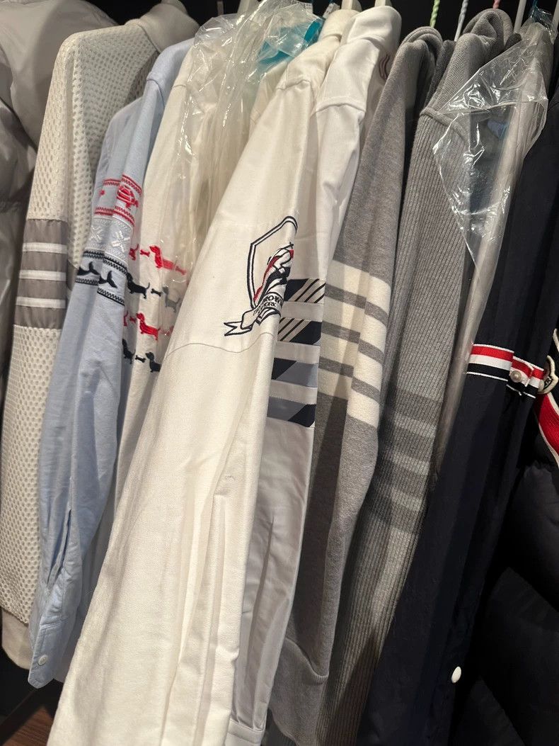 Thom Browne Thom Browne White shirt Size US M / EU 48-50 / 2 - 2 Thumbnail