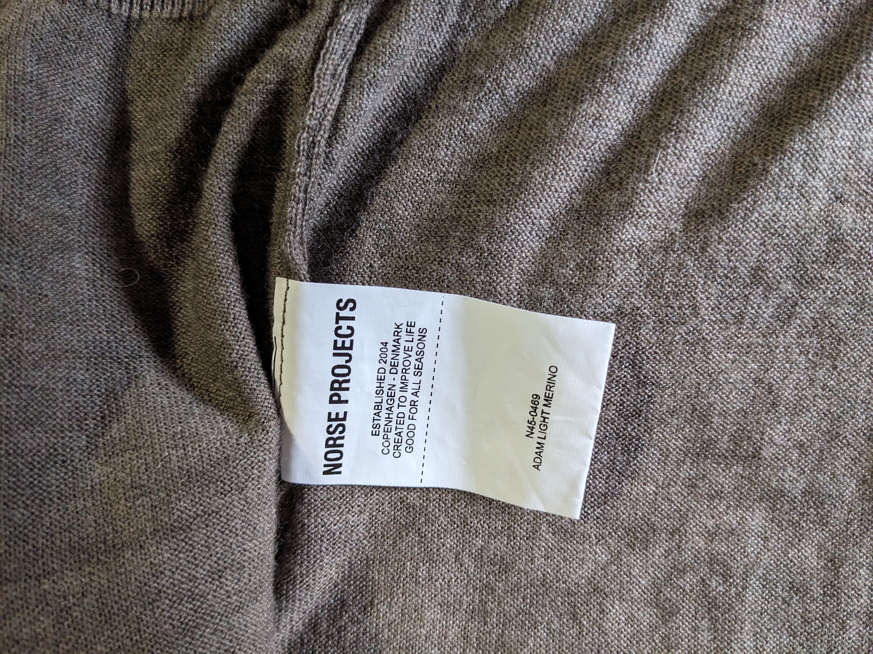 Norse Projects Norse Projects Adam Light Merino Sweater Size US XL / EU 56 / 4 - 3 Thumbnail