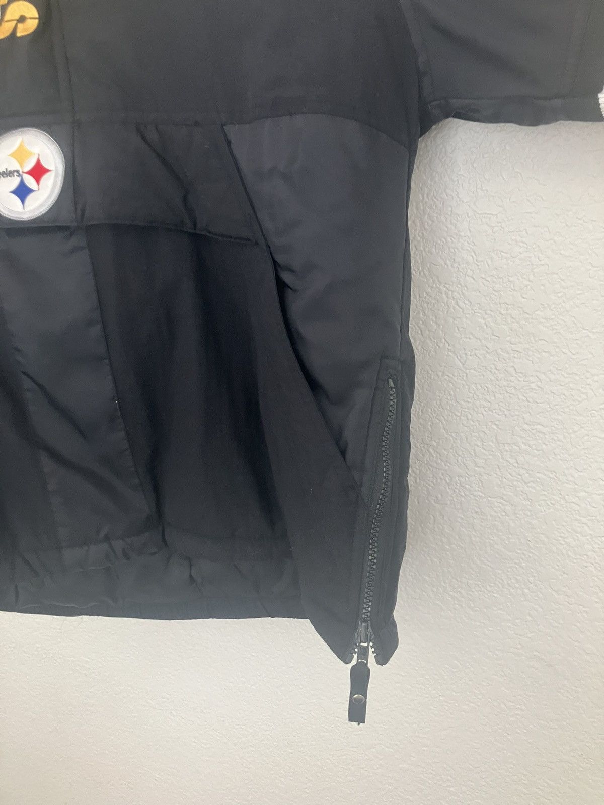 NFL × Starter 90’s Steelers Starter Jacket Size US XL / EU 56 / 4 - 4 Thumbnail