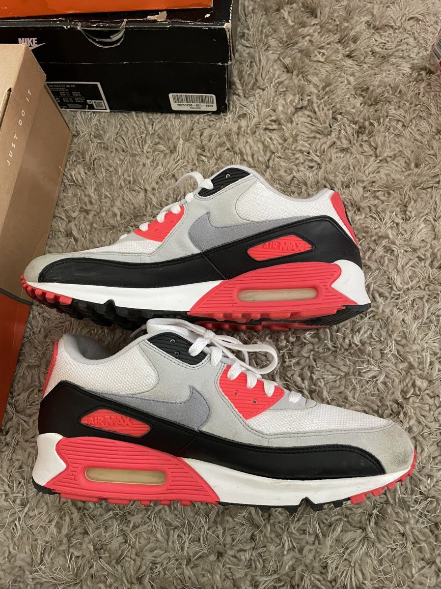 Nike Nike Air Max 90 Classic HOA Infrared 2005 Size US 10.5 / EU 43-44 - 3 Thumbnail