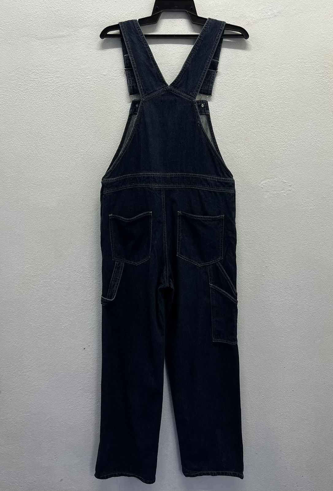 Japanese Brand × Vintage Vintage-Inspired Dark Denim Overalls – Pair Pair (Size M) Size US 35 - 2 Thumbnail