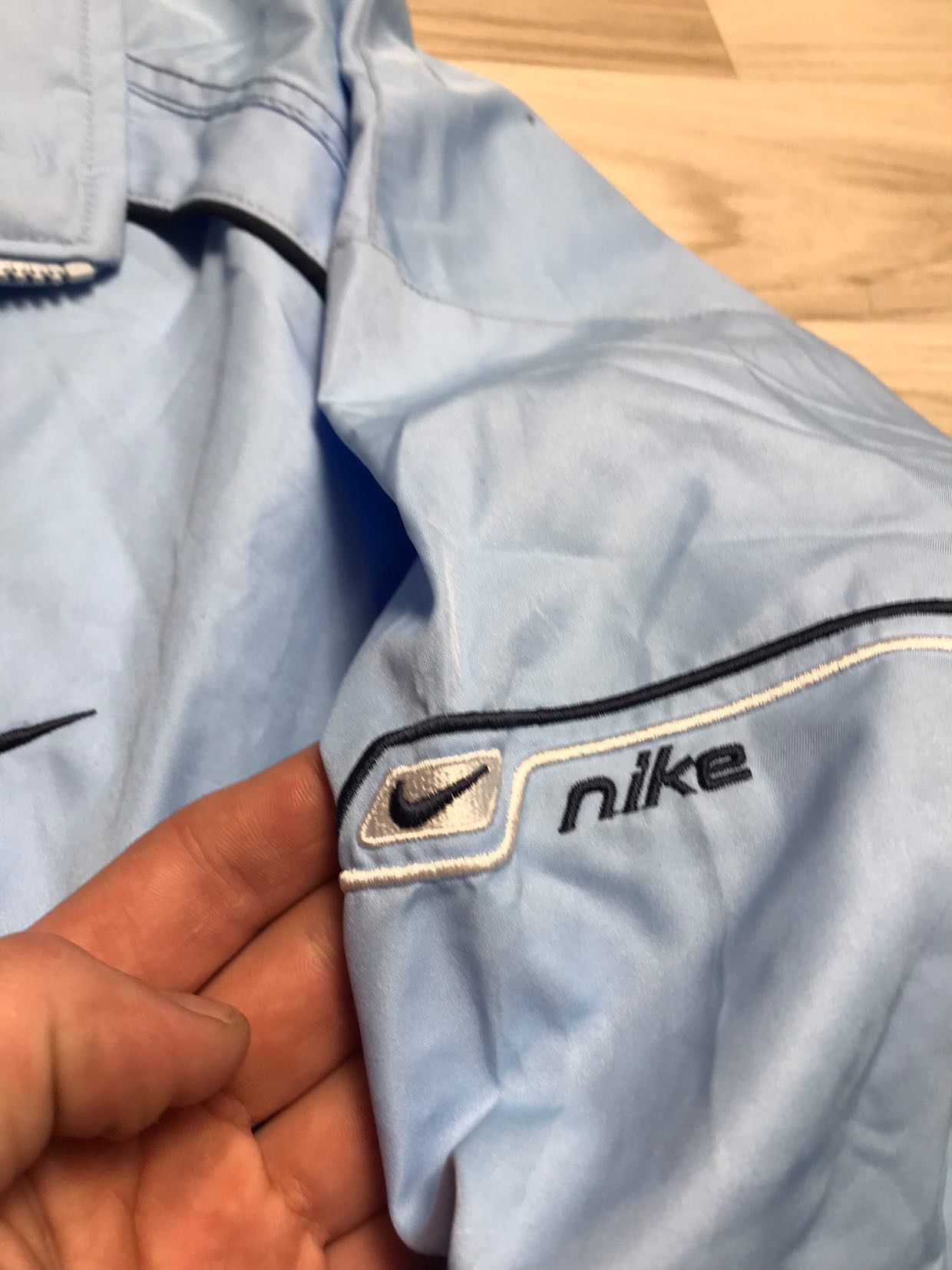 Nike × Vintage Vintage Nike track suit size XXL logo blue Y2K drill pants Size US XXL / EU 58 / 5 - 3 Thumbnail