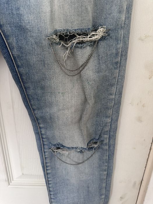 Maniere De Vior Maniere De Voir Distressed Denim | Grailed