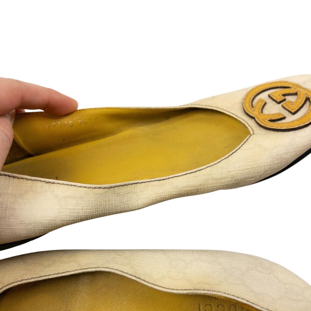 Gucci Vintage Gucci Monogram Ballet Flat Shoes Womens Size UK 7.5 Size US 7.5 / IT 37.5 - 6 Thumbnail