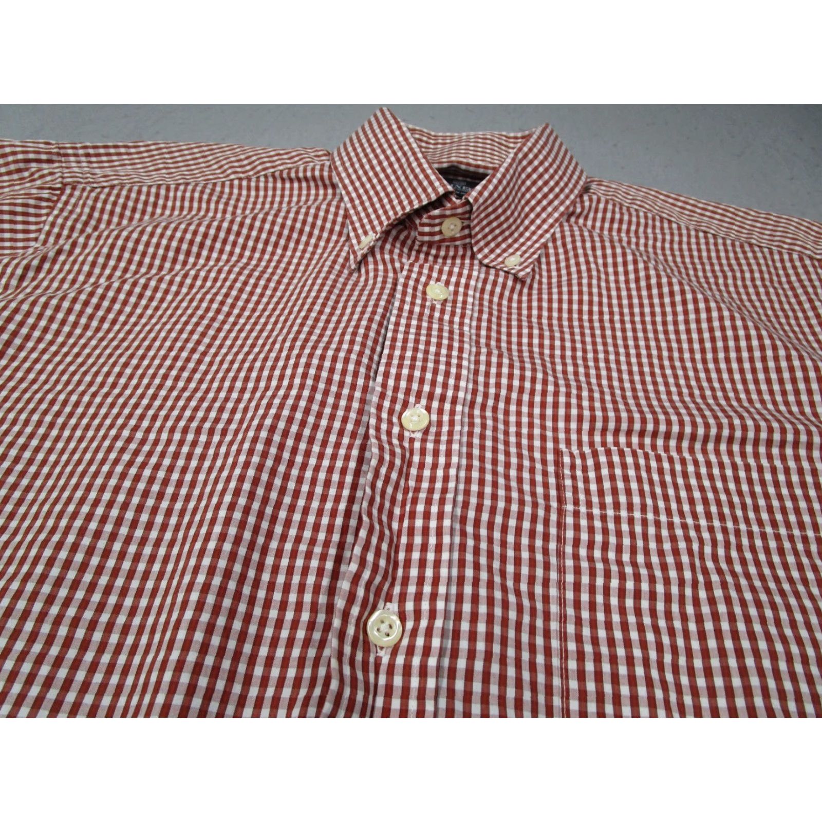 Vintage VINTAGE Miller Ranch Men's Shirt Long Sleeve Check Button-Up Casual Western Cotton Red Large Size US L / EU 52-54 / 3 - 2 Thumbnail