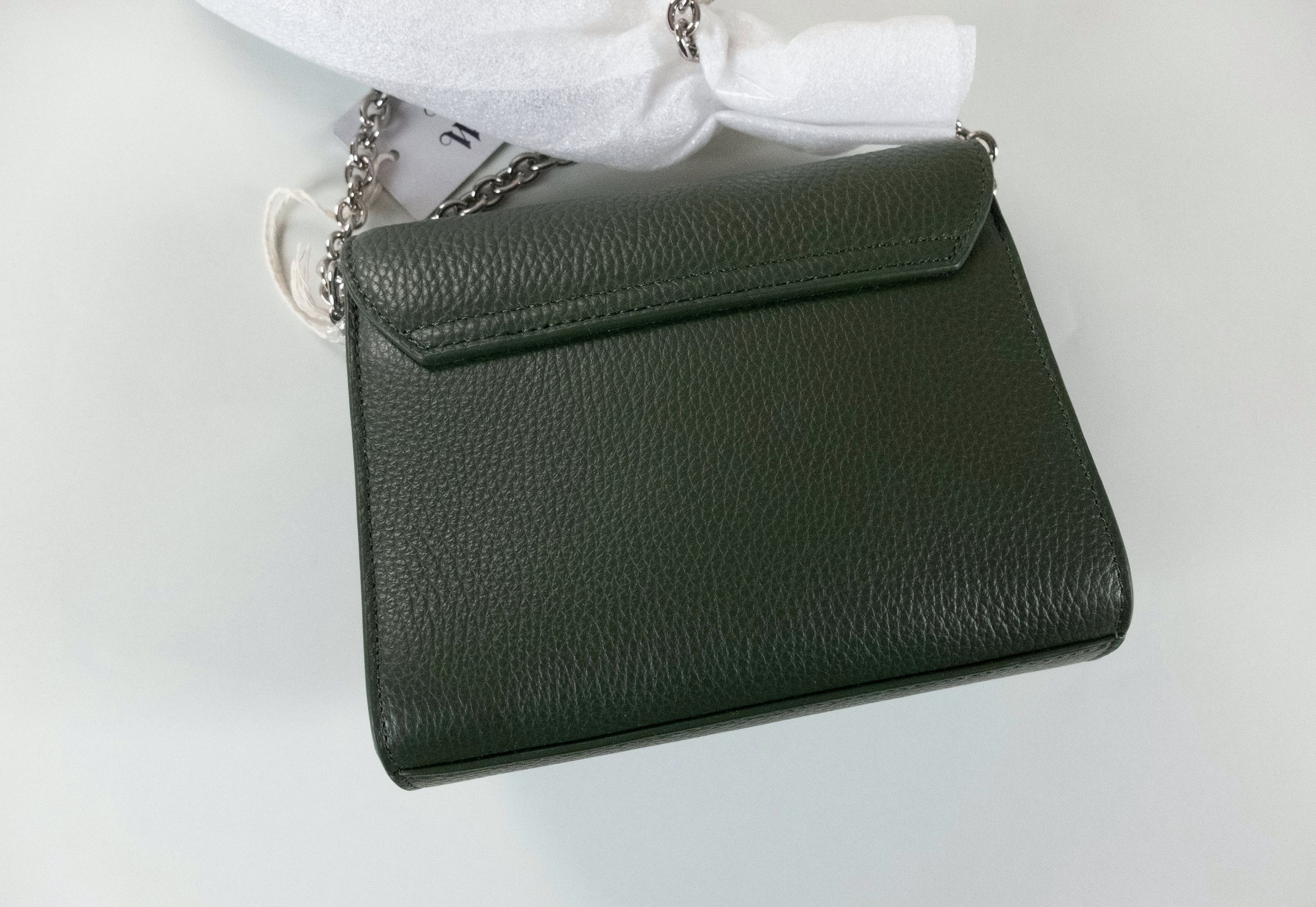 Vivienne Westwood VIVIENNE WESTWOOD Lucy small green leather crossbody bag Size ONE SIZE - 7 Thumbnail