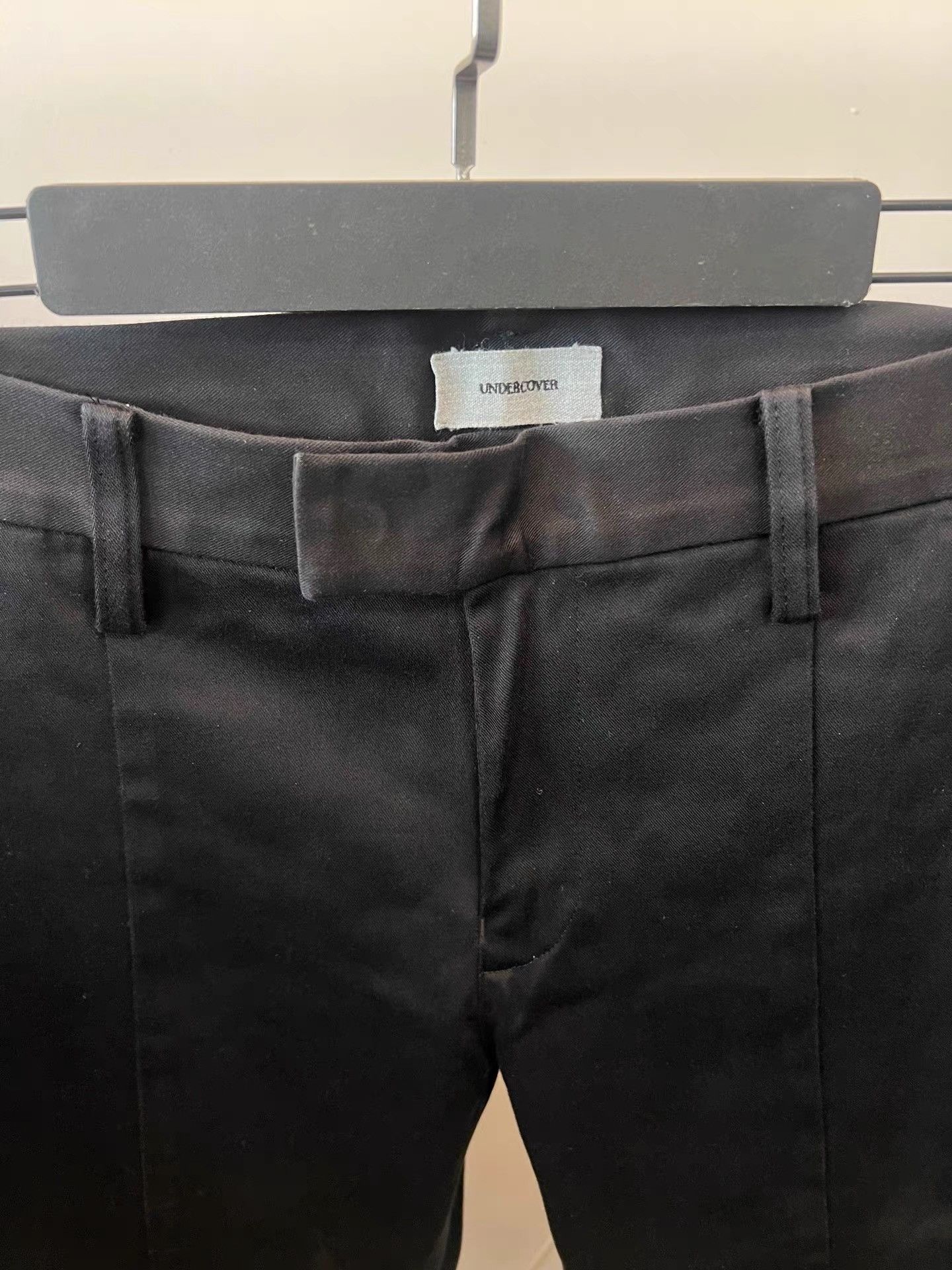Undercover Undercover Jun Takahashi Straight Cropped Trousers K35 Size US 29 - 3 Thumbnail