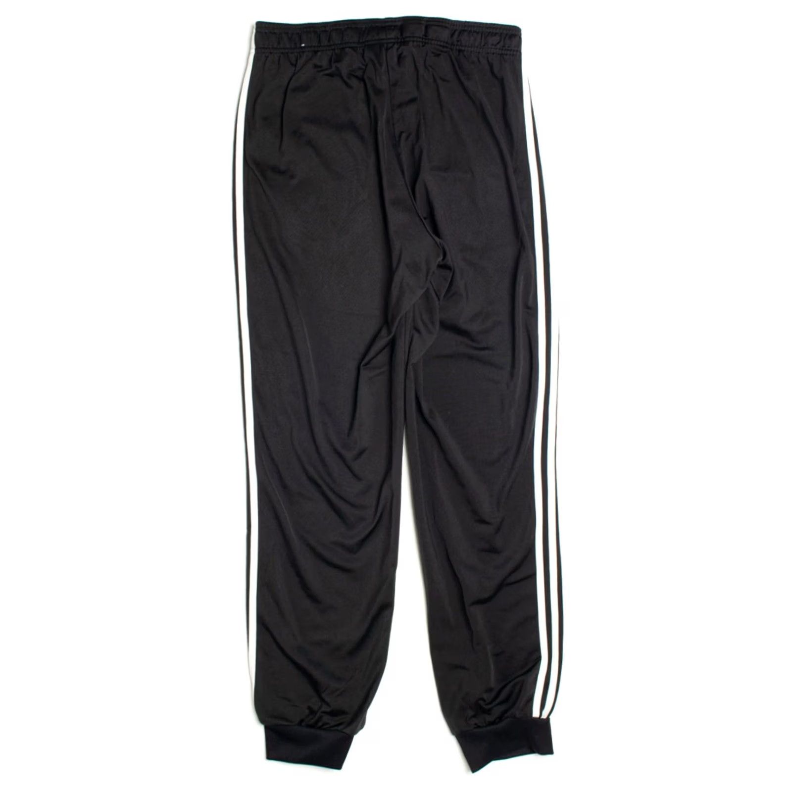 Adidas VINTAGE Adidas Black Track Pants Medium 3-Stripes Logo Joggers Pants Mens Size US 31 - 3 Thumbnail