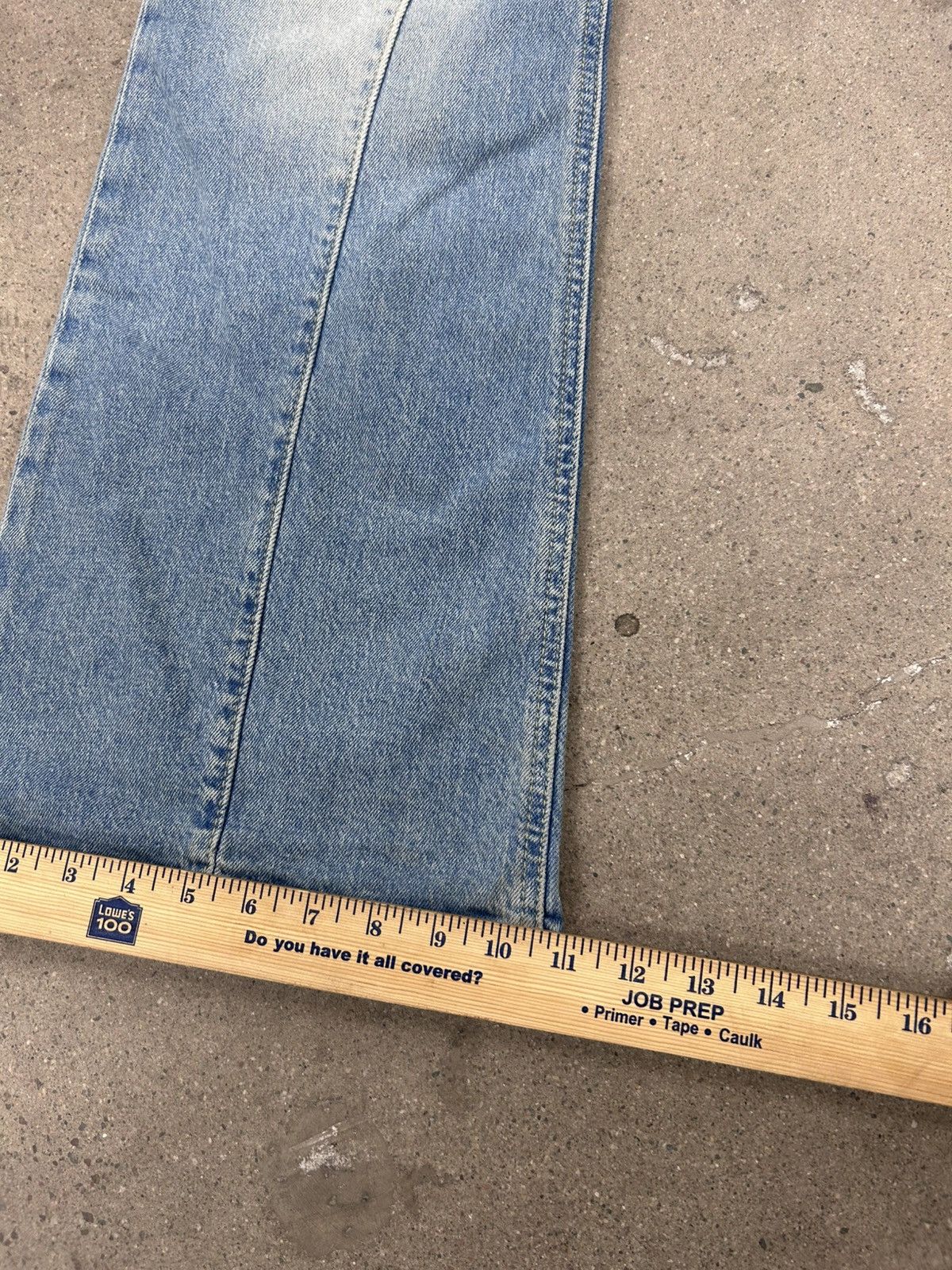 Levi's Levis x Deepika Padukone Jeans Blue Denim Flare Wide Leg Size 32" / US 10 / IT 46 - 9 Thumbnail